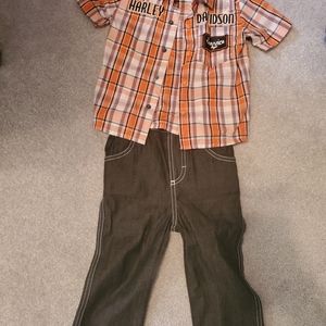 24 mths harley shirt & pants